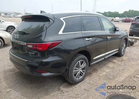 2020 Infiniti Qx60 Luxe Awd from USA, damaged, VIN 5N1DL0MM4LC519833